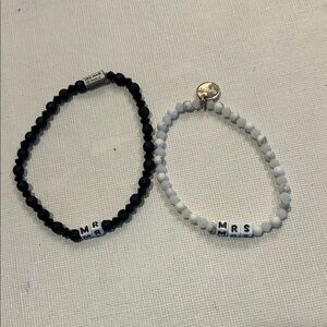 Little Words Project Mr & MRS Bracelets